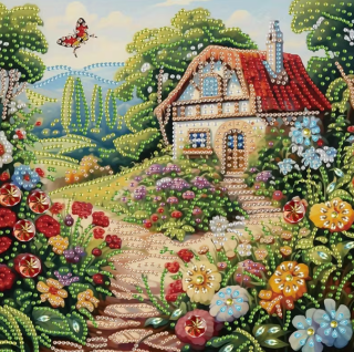 Diamond Painting Landschaft & Blumen